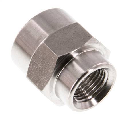 G 1/4'' x G 1/8'' RVS Sok 40 Bar