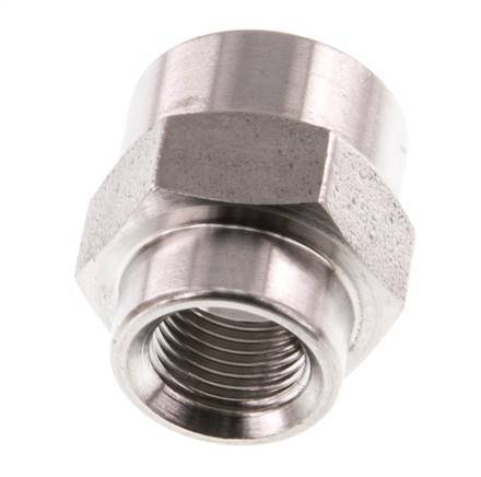 G 1/4'' x G 1/8'' RVS Sok 40 Bar