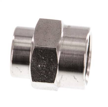 G 1/4'' x G 1/8'' RVS Sok 40 Bar