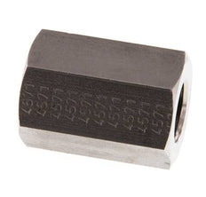 G 1/4'' x G 3/8'' RVS Sok 250 Bar - Hydrauliek
