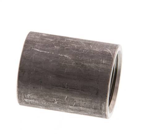 Rp 3/8'' x 21.3mm RVS Las uiteinde 40 Bar DIN 2986 - 26mm