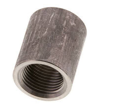 Rp 3/8'' x 21.3mm RVS Las uiteinde 40 Bar DIN 2986 - 26mm