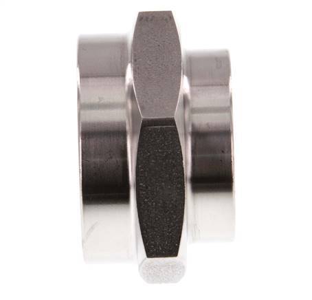 G 1'' x G 3/4'' RVS Sok 40 Bar