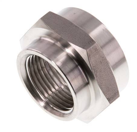 G 1'' x G 3/4'' RVS Sok 40 Bar