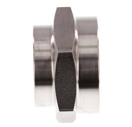 G 1'' x G 3/4'' RVS Sok 40 Bar