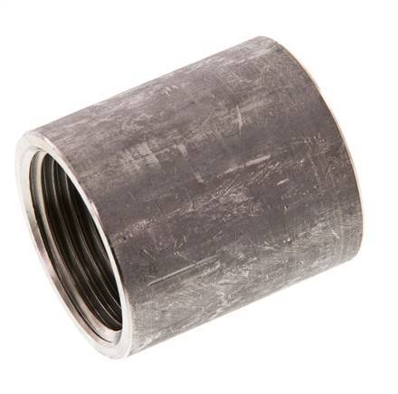 Rp 1'' x 39.5mm RVS Las uiteinde 40 Bar DIN 2986 - 43mm