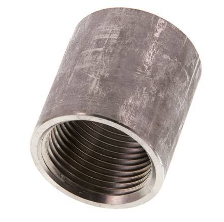 Rp 1'' x 39.5mm RVS Las uiteinde 40 Bar DIN 2986 - 43mm