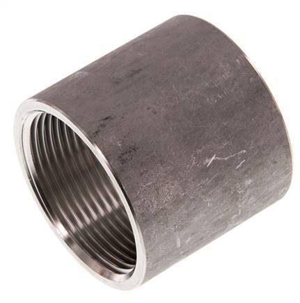 Rp 1 1/2'' x 54.5mm RVS Las uiteinde 40 Bar DIN 2986 - 48mm