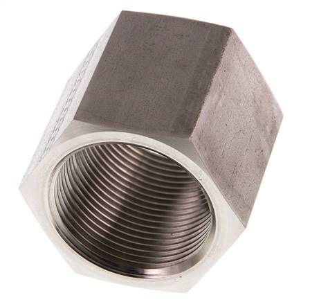 G 1 1/4'' RVS Sok 160 Bar - Hydrauliek