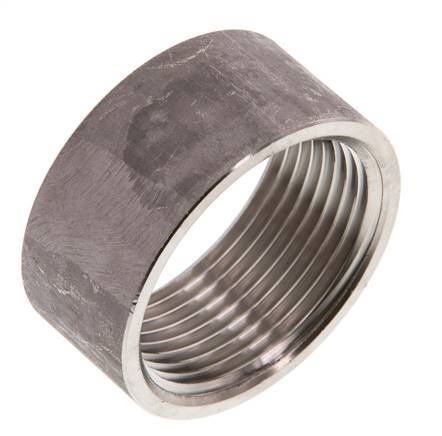 Rp 1 1/4'' x 48.3mm RVS Las uiteinde 40 Bar DIN 2986 - 22mm