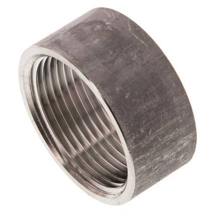 Rp 1 1/4'' x 48.3mm RVS Las uiteinde 40 Bar DIN 2986 - 22mm