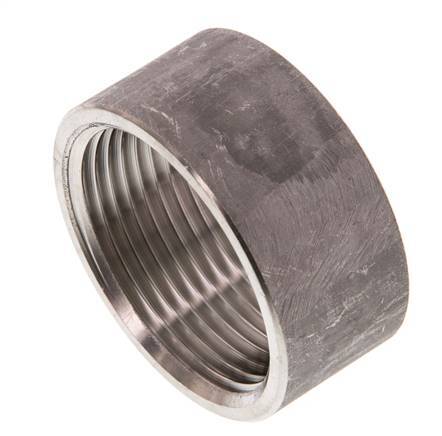 Rp 1 1/4'' x 48.3mm RVS Las uiteinde 40 Bar DIN 2986 - 22mm