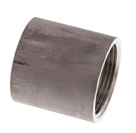 Rp 1 1/4'' x 48.3mm RVS Las uiteinde 40 Bar DIN 2986 - 48mm