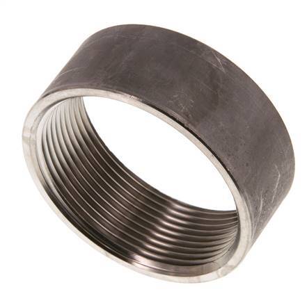 Rp 2'' x 66.3mm RVS Las uiteinde 40 Bar DIN 2986 - 26mm