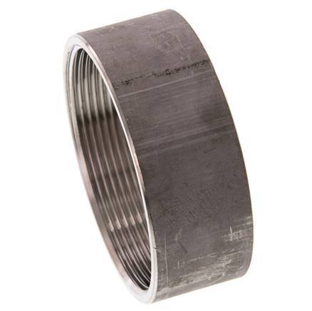 Rp 2 1/2'' x 82mm RVS Las uiteinde 40 Bar DIN 2986 - 30mm