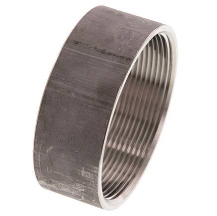 Rp 2 1/2'' x 82mm RVS Las uiteinde 40 Bar DIN 2986 - 30mm