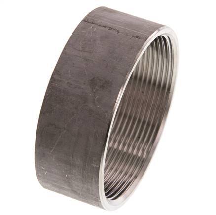 Rp 2 1/2'' x 82mm RVS Las uiteinde 40 Bar DIN 2986 - 30mm