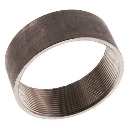 Rp 3'' x 95mm RVS Las uiteinde 40 Bar DIN 2986 - 34mm