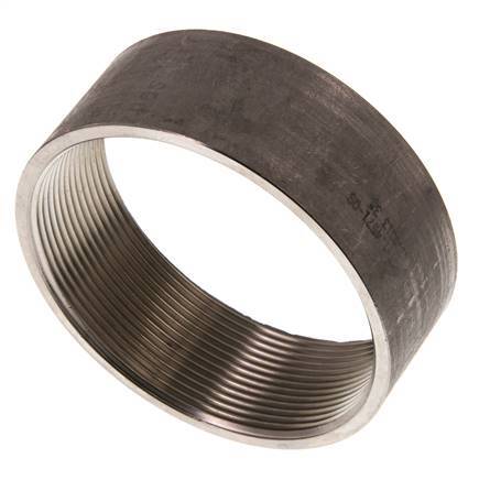 Rp 3'' x 95mm RVS Las uiteinde 40 Bar DIN 2986 - 34mm