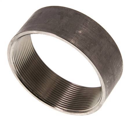 Rp 3'' x 95mm RVS Las uiteinde 40 Bar DIN 2986 - 34mm