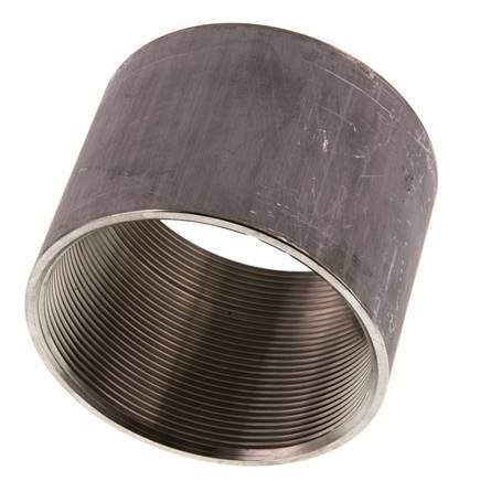 Rp 3'' x 95mm RVS Las uiteinde 40 Bar DIN 2986 - 71mm