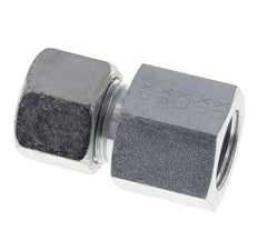 G 1/2'' x 14S Verzinkt Stalen Rechte Snijring Koppeling 630 Bar DIN 2353