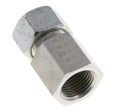 G 1/2'' x 15L Verzinkt Stalen Rechte Snijring Koppeling 315 Bar DIN 2353