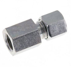 G 1/4'' x 8L Zinc plated Steel Straight Cutting Ring 315 Bar DIN 2353 [2 Pieces]