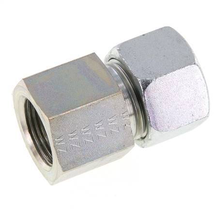 G 3/4'' x 20S Verzinkt Stalen Rechte Snijring Koppeling 400 Bar DIN 2353