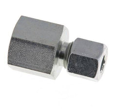 G 3/8'' x 8L Verzinkt Stalen Rechte Snijring Koppeling 315 Bar DIN 2353