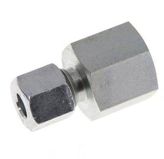 G 3/8'' x 8L Verzinkt Stalen Rechte Snijring Koppeling 315 Bar DIN 2353