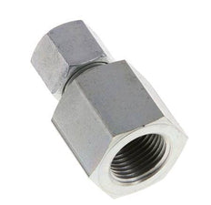 G 3/8'' x 8L Verzinkt Stalen Rechte Snijring Koppeling 315 Bar DIN 2353