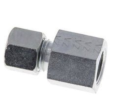 G 3/8'' x 10L Verzinkt Stalen Rechte Snijring Koppeling 315 Bar DIN 2353