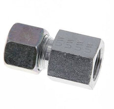 G 3/8'' x 10S Verzinkt Stalen Rechte Snijring Koppeling 630 Bar DIN 2353