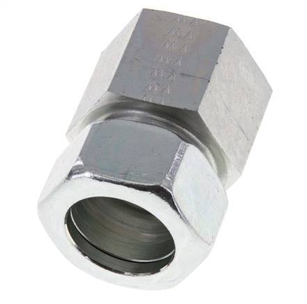 G 1'' x 28L Verzinkt Stalen Rechte Snijring Koppeling 160 Bar DIN 2353