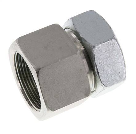 G 1 1/2'' x 42L Zinc plated Steel Straight Cutting Ring 160 Bar DIN 2353