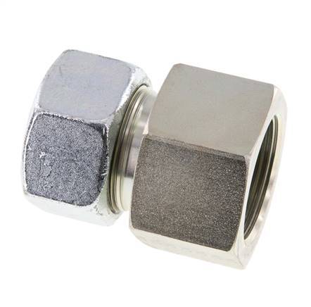 G 1 1/4'' x 30S Verzinkt Stalen Rechte Snijring Koppeling 400 Bar DIN 2353