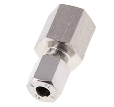 G 1/4'' x 6L RVS Rechte Snijring Koppeling 315 Bar DIN 2353