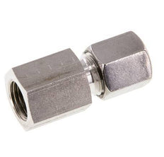 G 1/4'' x 6S RVS Rechte Snijring Koppeling 630 Bar DIN 2353