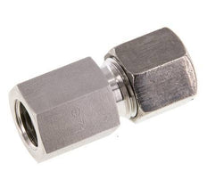 G 1/4'' x 8S RVS Rechte Snijring Koppeling 630 Bar DIN 2353