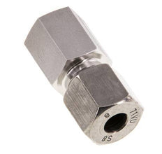 G 1/4'' x 8S RVS Rechte Snijring Koppeling 630 Bar DIN 2353