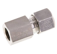 G 1/4'' x 10L RVS Rechte Snijring Koppeling 315 Bar DIN 2353