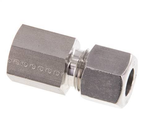 G 1/4'' x 10L RVS Rechte Snijring Koppeling 315 Bar DIN 2353