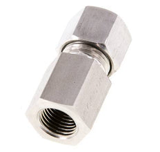 G 1/4'' x 10L RVS Rechte Snijring Koppeling 315 Bar DIN 2353