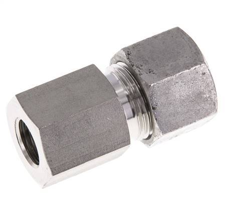 G 1/4'' x 12S Stainless steel Straight Cutting Ring 630 Bar DIN 2353