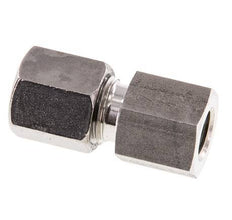 G 1/8'' x 6S RVS Rechte Snijring Koppeling 630 Bar DIN 2353