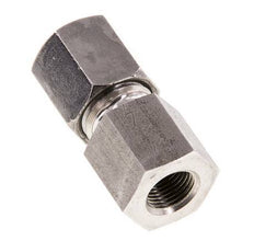 G 1/8'' x 6S RVS Rechte Snijring Koppeling 630 Bar DIN 2353