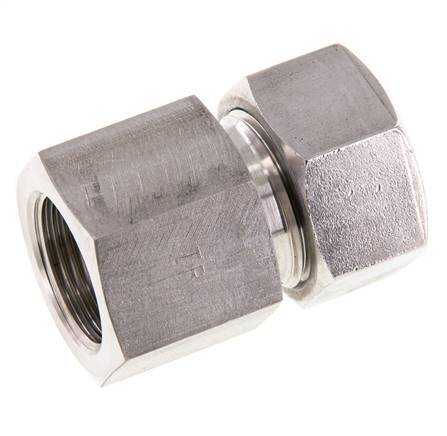 G 3/4'' x 22L RVS Rechte Snijring Koppeling 160 Bar DIN 2353