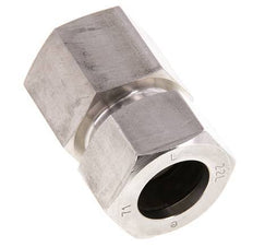 G 3/4'' x 22L RVS Rechte Snijring Koppeling 160 Bar DIN 2353