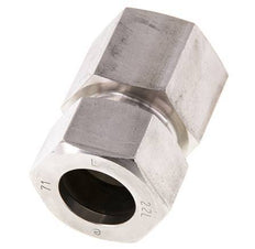G 3/4'' x 22L RVS Rechte Snijring Koppeling 160 Bar DIN 2353